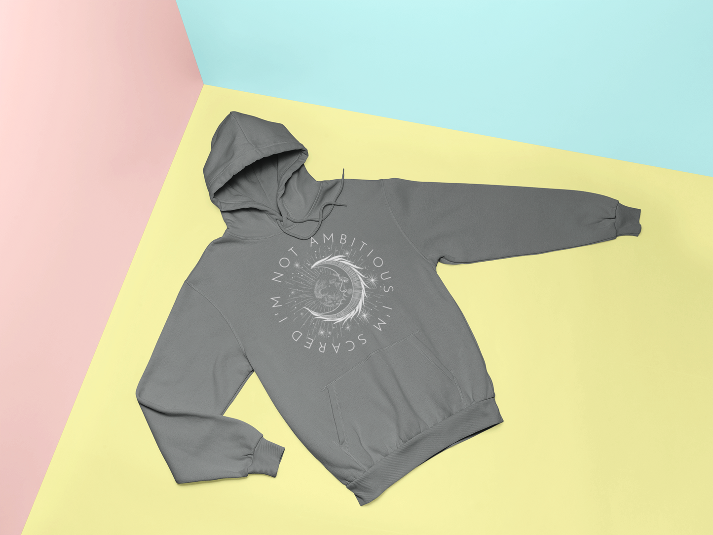 Not Ambitious Graphic Hoodie