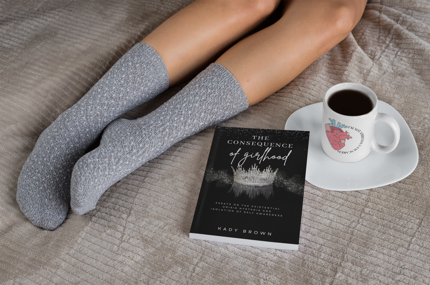 The Consequence of Girlhood Book E-Book & Mug Bundle (Heart Quote)