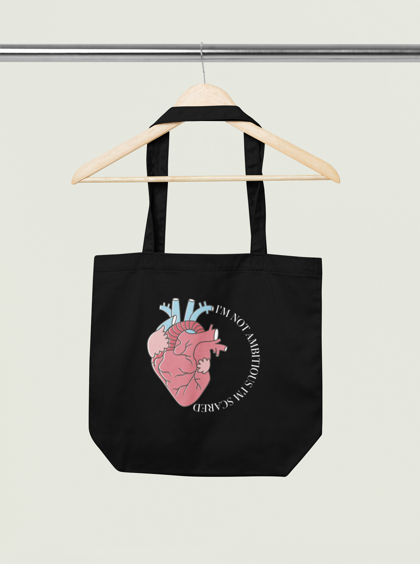 Not Ambitious Graphic Tote Bag